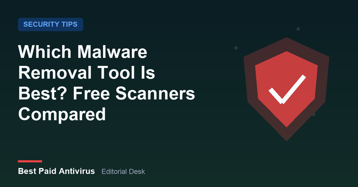 Which Malware Removal Tool Is Best? Free Scanners Compared